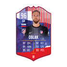Oblak Collectible Card 25/26
